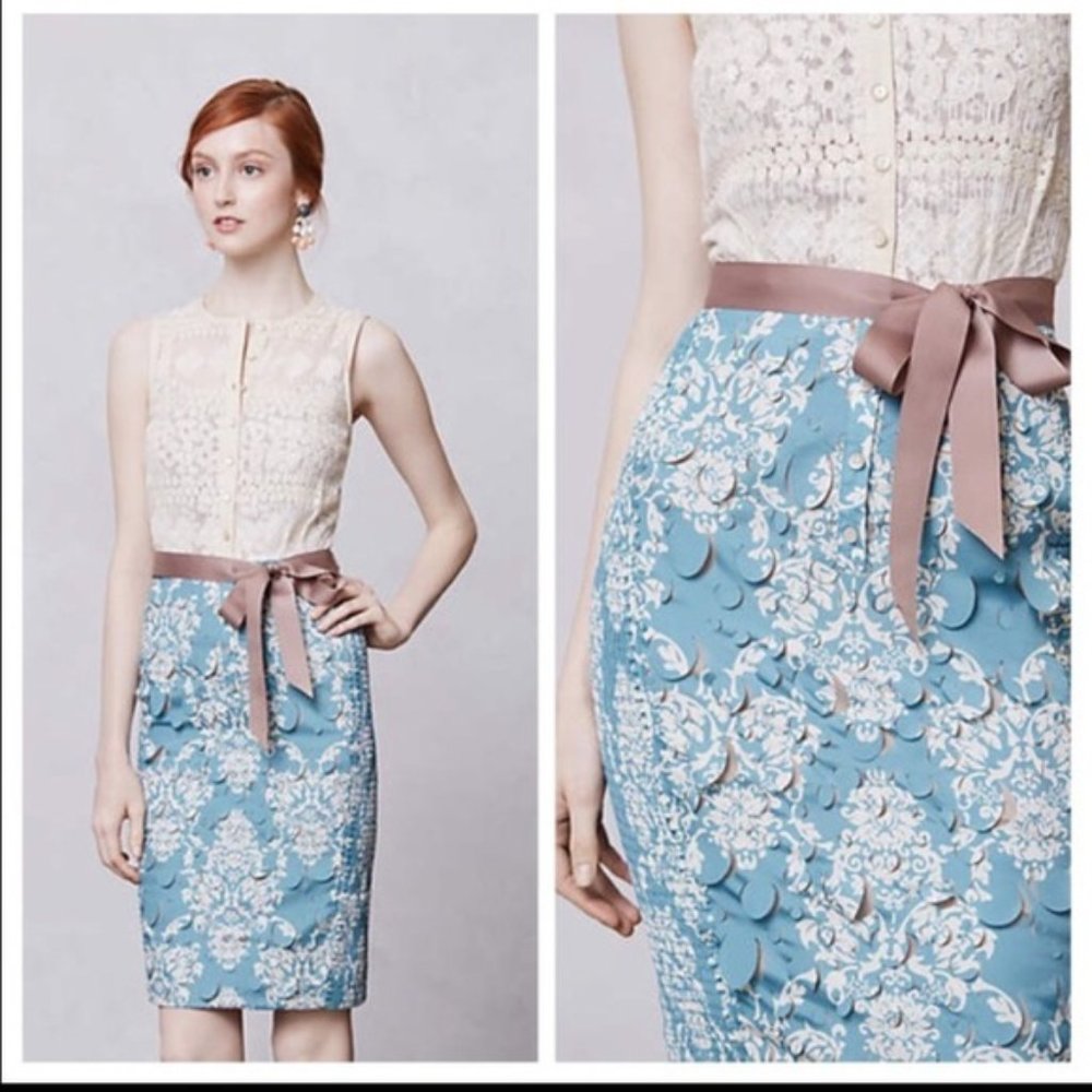 Beguile by Byron Lars Fleur-De-Lys Lace Dress